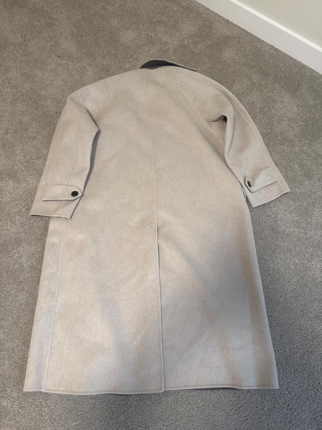 ZW COLLECTION LIMITED EDITION LONG WOOL BLEND COAT - Image 4