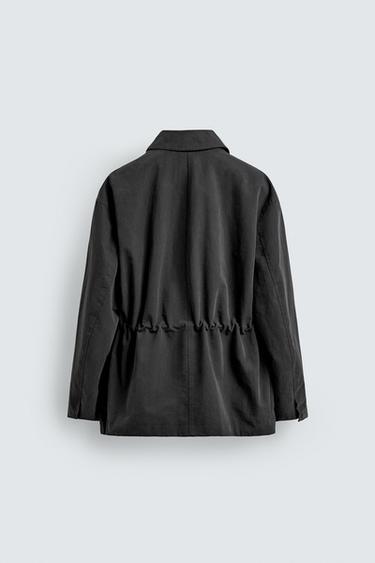 BLOUSON TECHNIQUE À POCHES UTILITY - Gris anthracite de Zara - Image 8