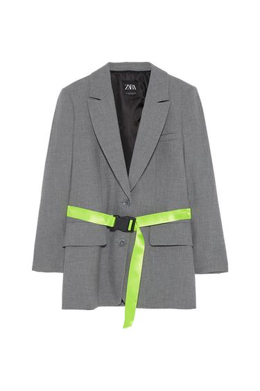 OVERSIZED BLAZER WITH BELT