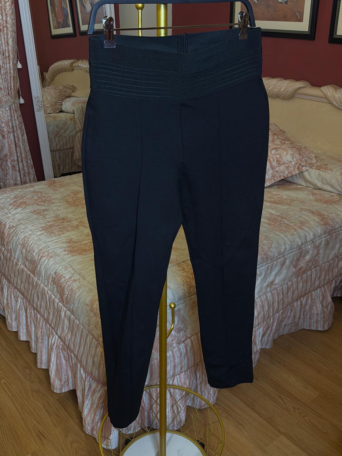LEGGINGS WITH A WIDE ELASTIC WAISTBAND - Image 2