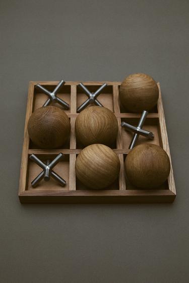 NOUGHTS AND CROSSES GAME - Light beige by Zara