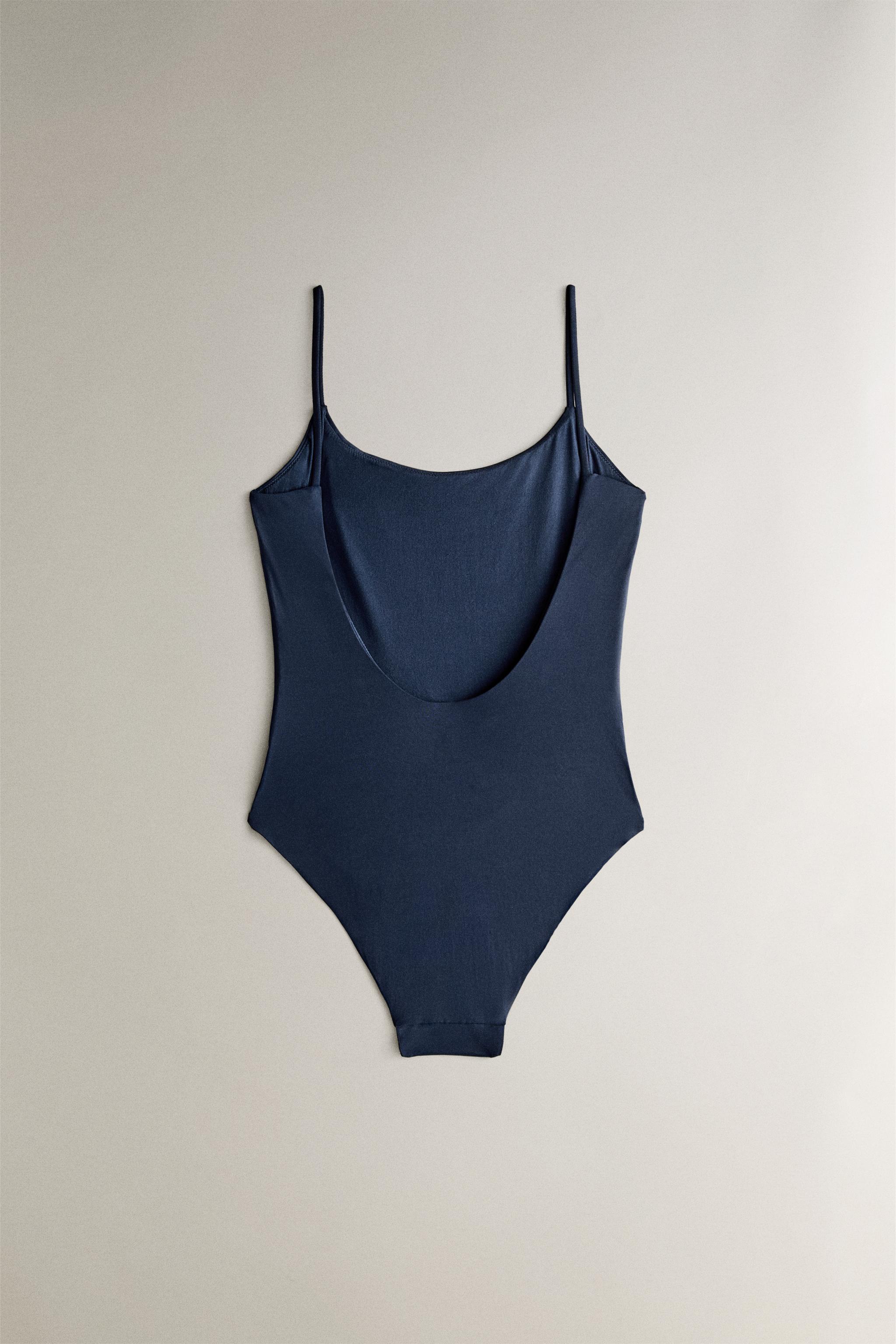 MAILLOT DE BAIN PLAGE À FINES BRETELLES