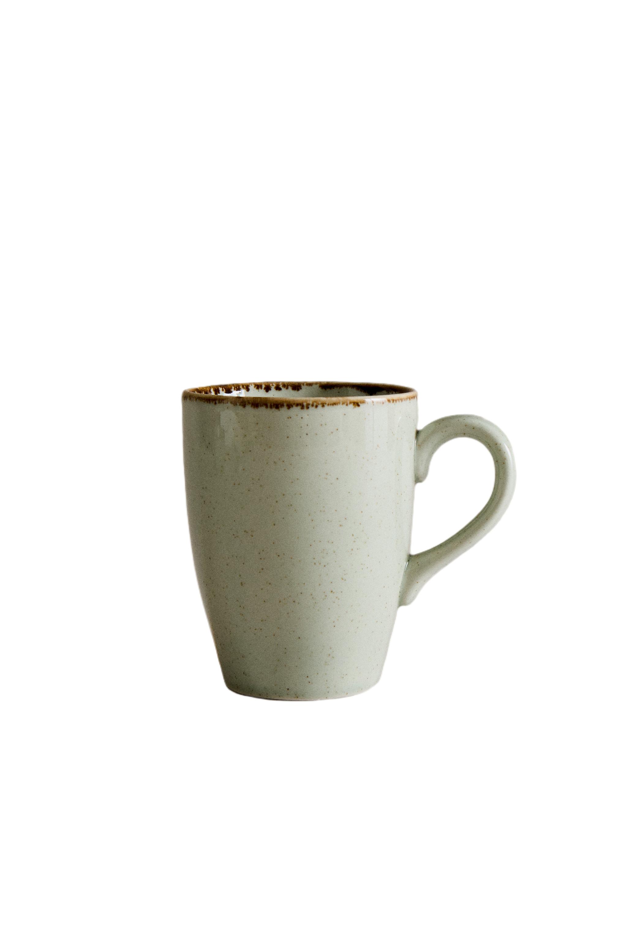 TASSE PORCELAINE BORD VIEILLI