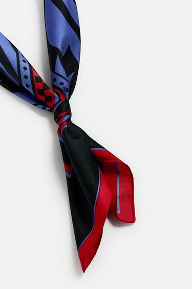 BANDANA IMPRIMÉ ANIMAL - Multicolore de Zara - Image 3
