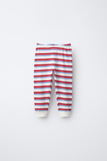 1 1/2-6 YEARS/ STRIPED PYJAMAS - Ecru by Zara - Image 3
