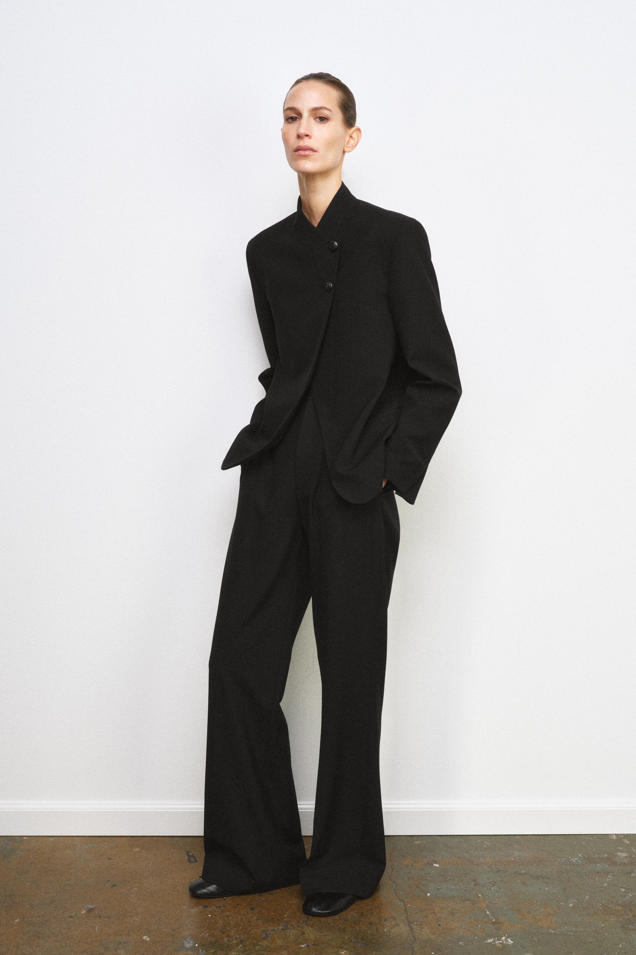 GENİŞ PAÇA YÜKSEK BEL PANTOLON ZW COLLECTION - Görsel 3