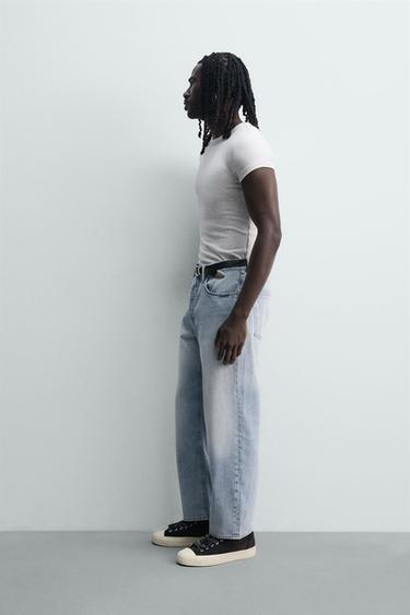 JEAN LÉGER REGULAR FIT - Bleu clair de Zara - Image 3