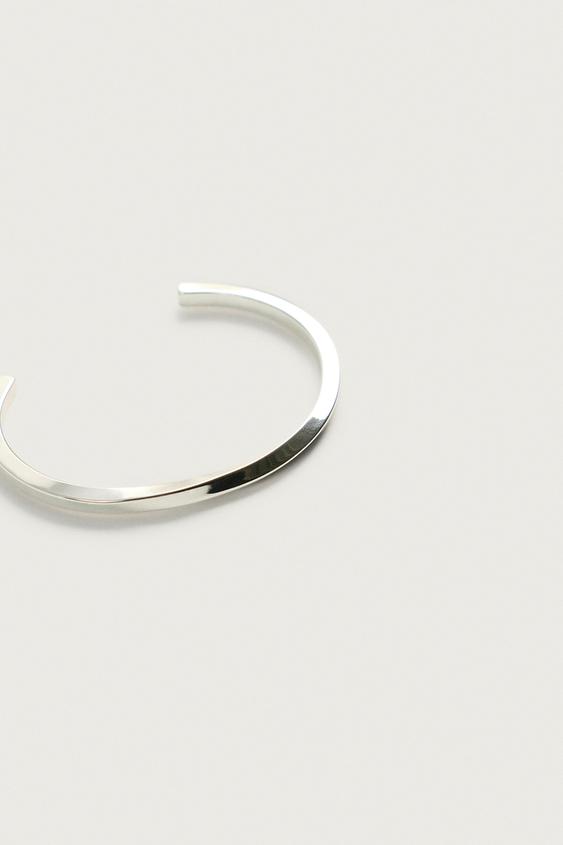 STAINLESS STEEL RIGID BRACELET - Silver by Zara - Image 3