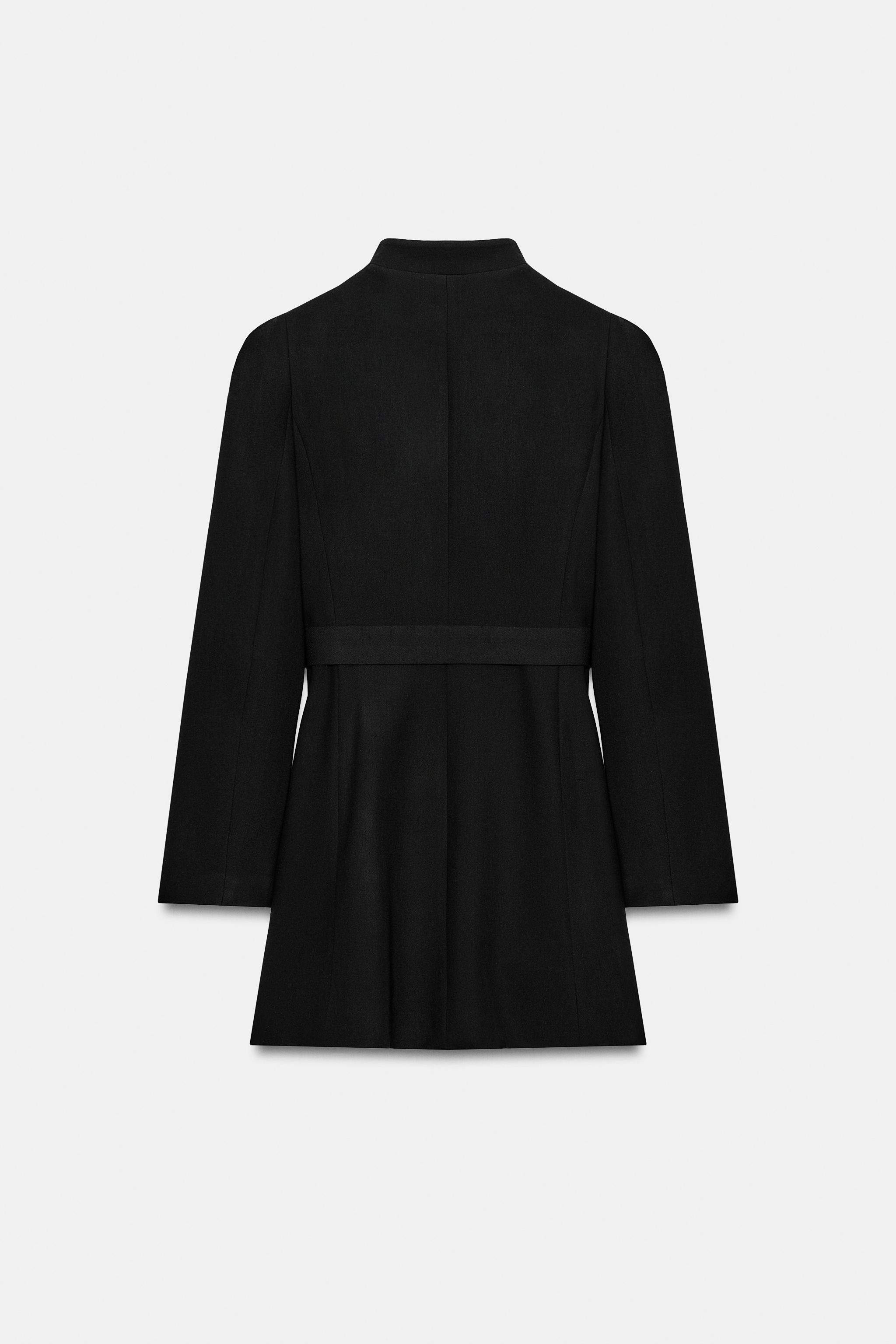LONGUE VESTE CEINTURÉE