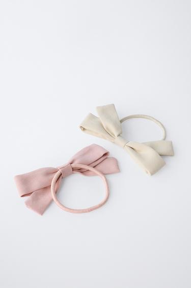 TWO-PACK OF BOW HAIRBANDS - Pink by Zara - Image 1