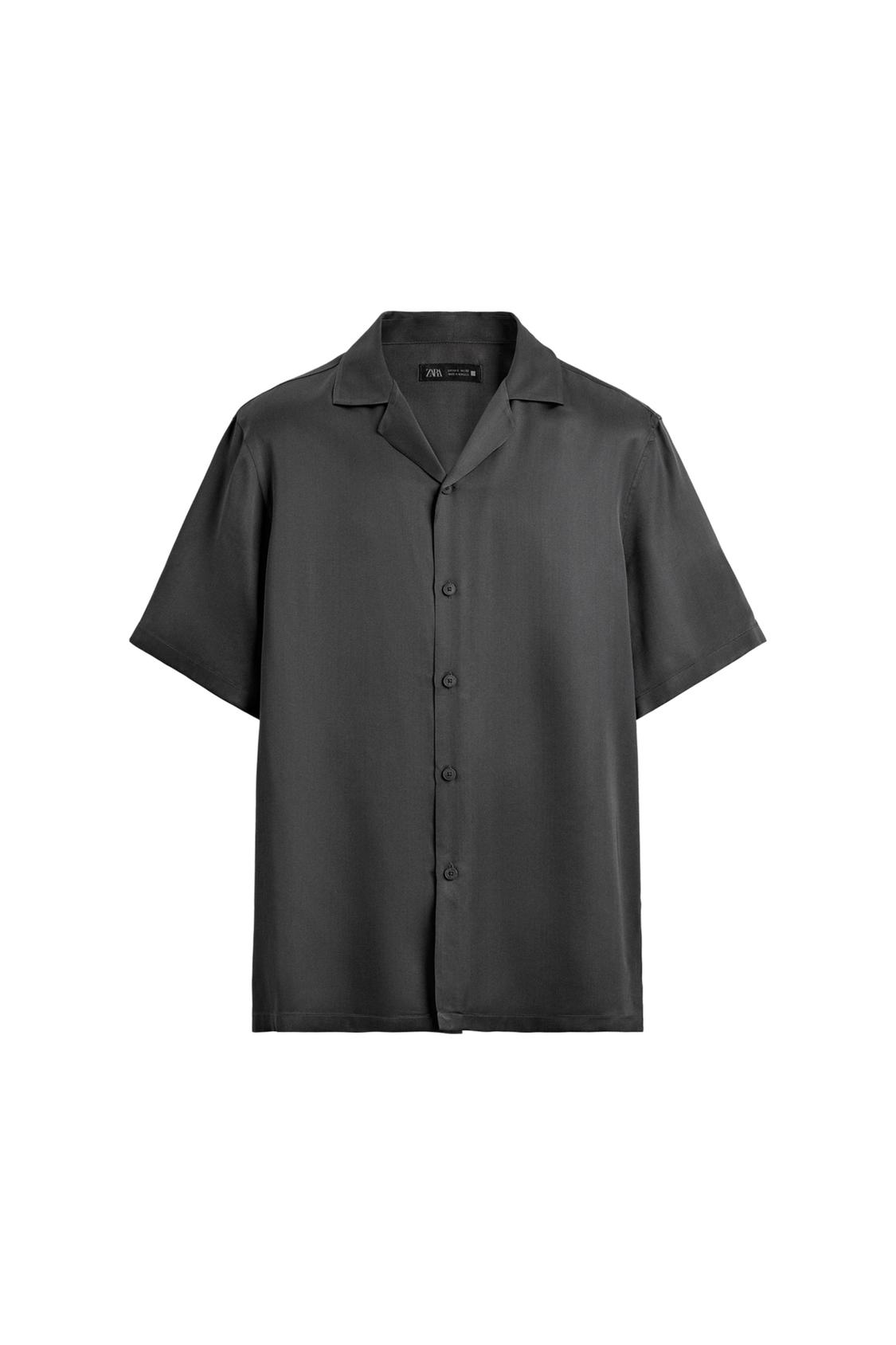 CAMISA SATINADA RELAXED FIT - Image 5