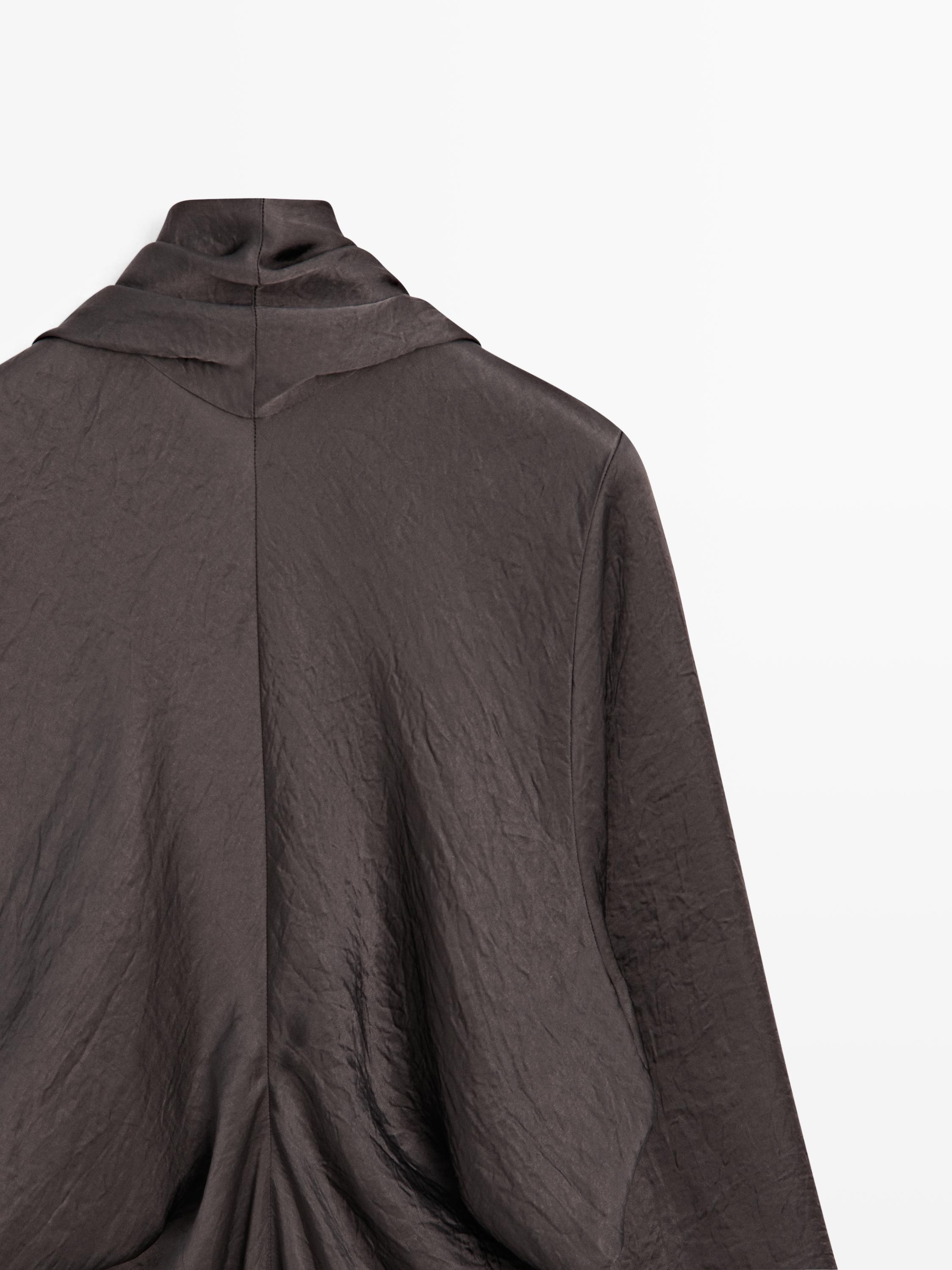 Long flowing dress with tie - STUDIO