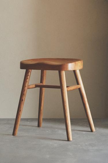 ASH BAR STOOL - Brown by Zara