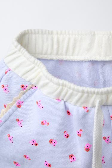 LACE DETAIL BERMUDA SHORTS - Lavender by Zara - Image 2