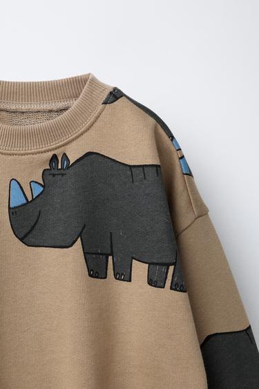 RHINO SWEATSHIRT AND JOGGER SET - Light brown by Zara - Image 2