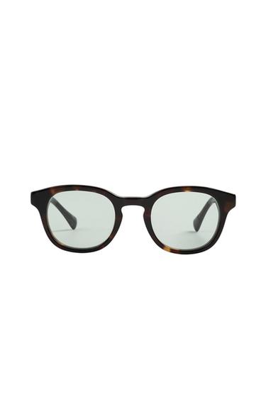 Zara RECTANGULAR SUNGLASSES - Tortoise shell