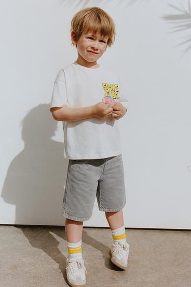 SERGE-SKATER-BERMUDASHORTS - Blau von Zara - Bild 0