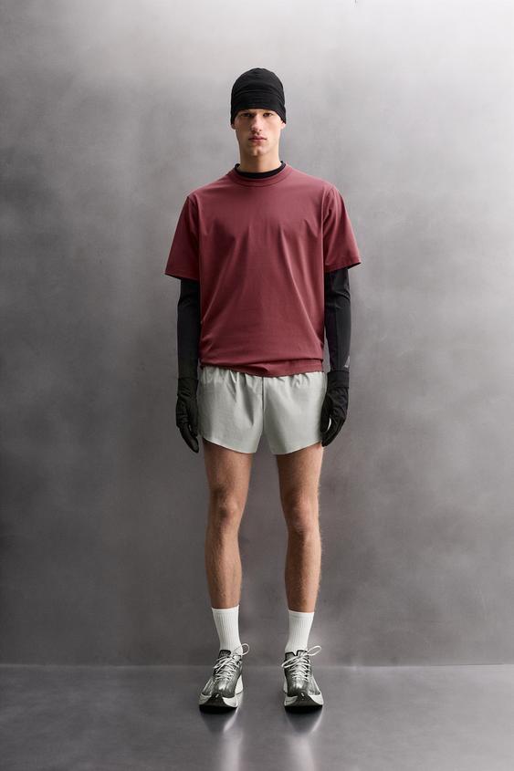 COTTON BLEND TECHNICAL T-SHIRT