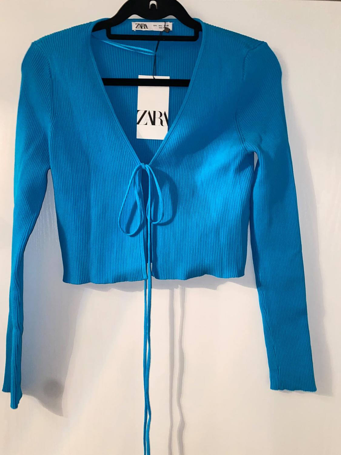 RIBBED KNIT CARDIGAN - Image 2