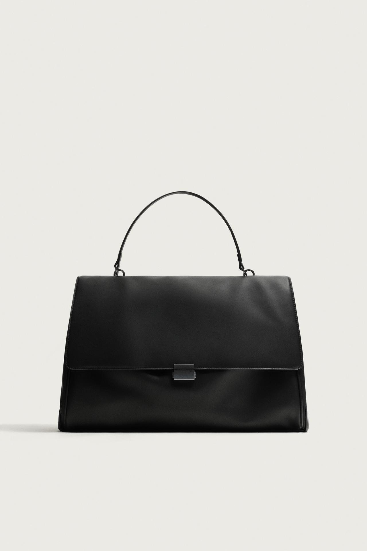 FLAP BAG — Black
