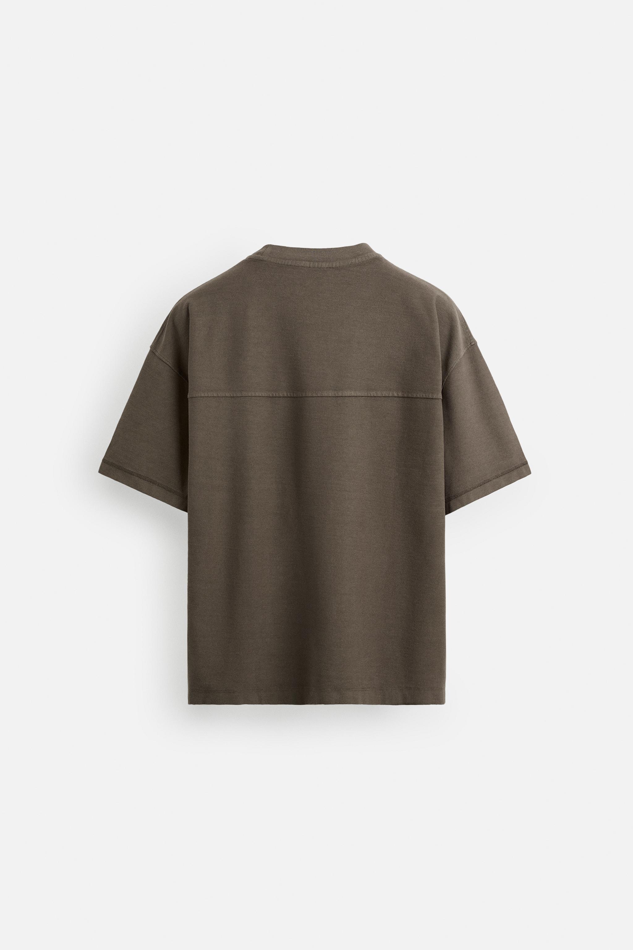 ［ZARA］ベーシックボクシーフィットTシャツ 0722/484 org.jpg