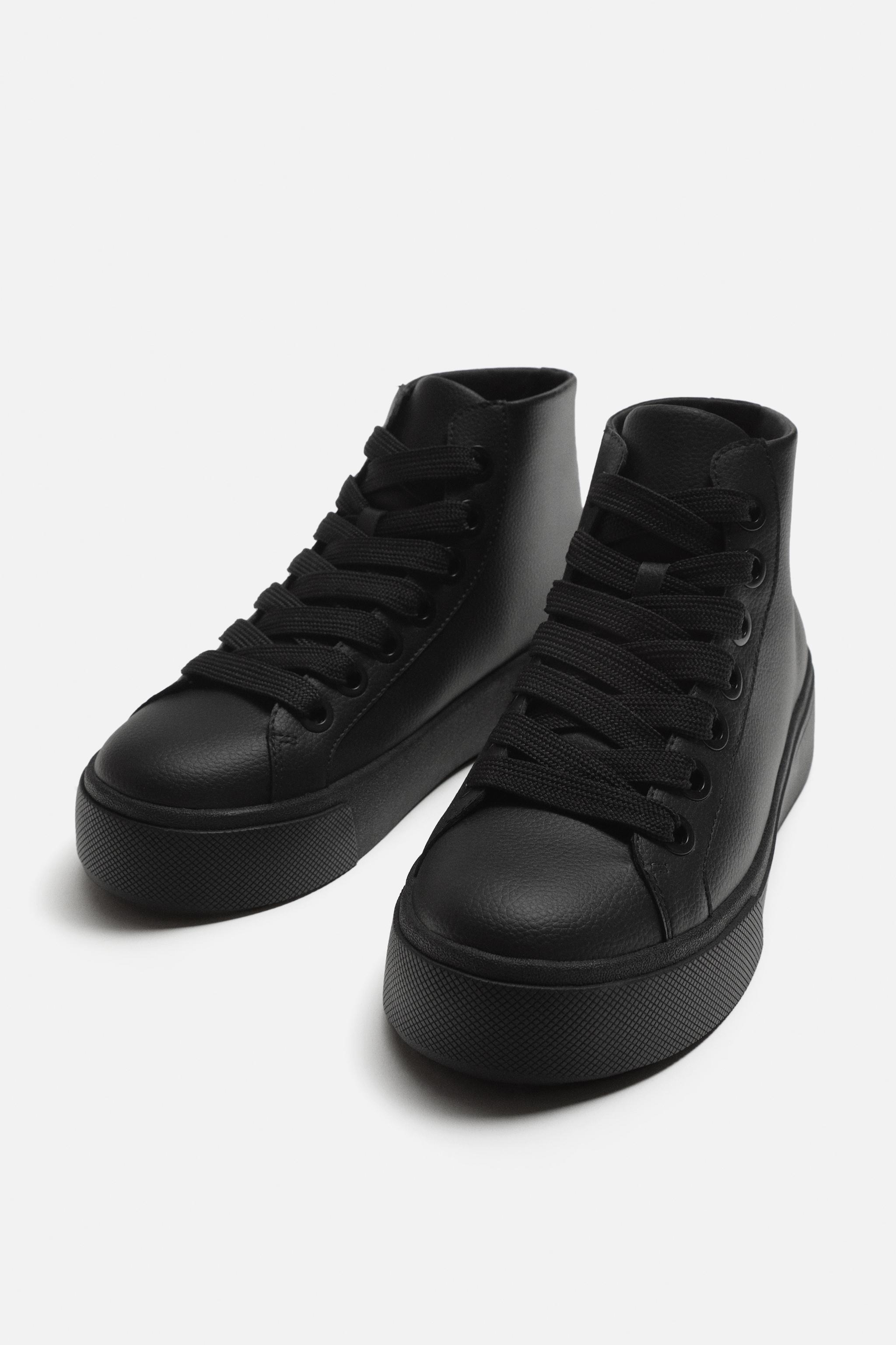 Black sneakers men best sale