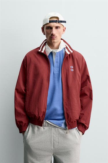 ΤΕΧΝΙΚΟ ΜΠΟΥΦΑΝ ΜΕ ΜΟΤΙΒΑ CHAMPION ® X ZARA - Κόκκινο του Zara