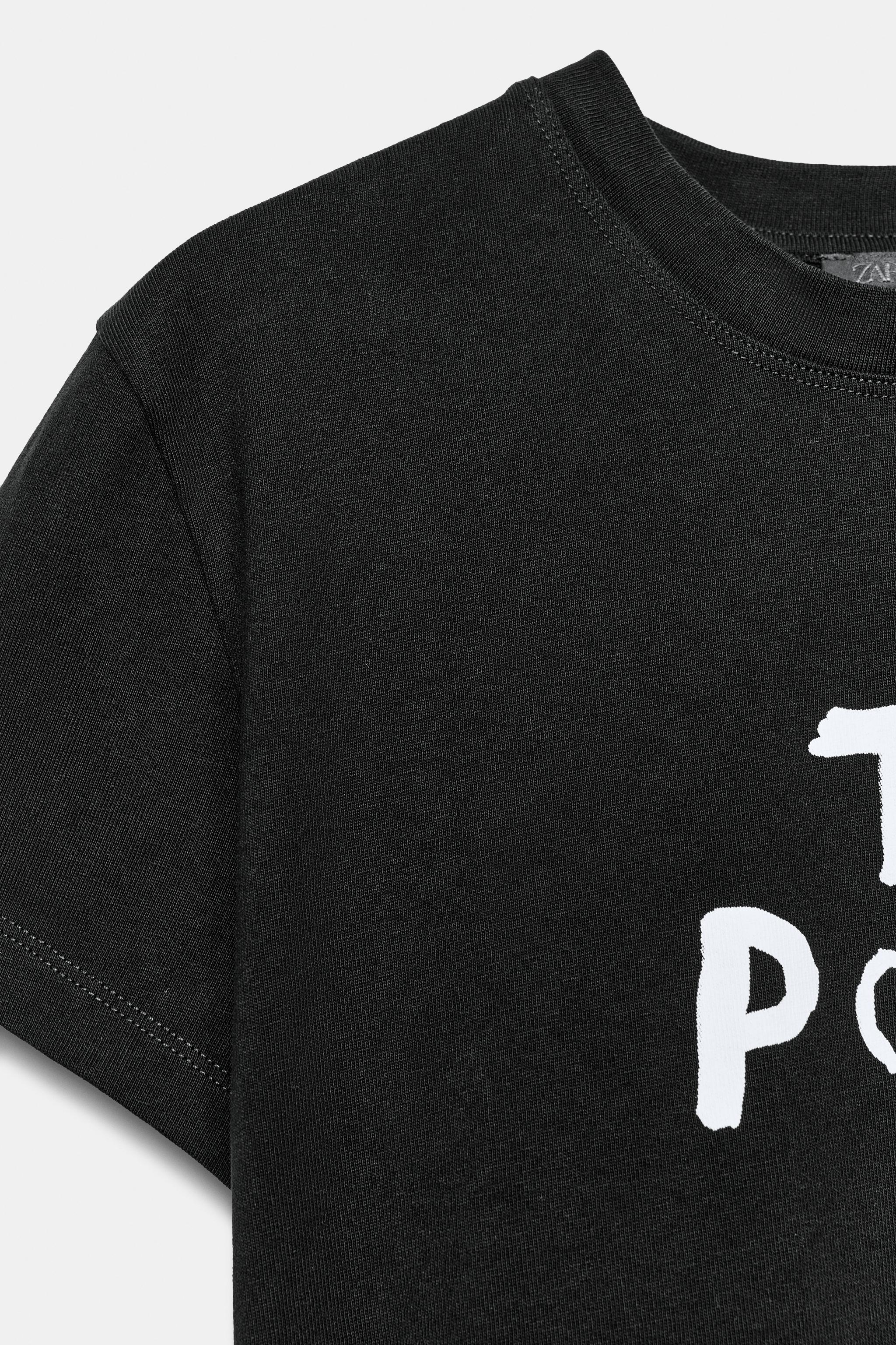 Zara YAZILI T-SHIRT görsel 6