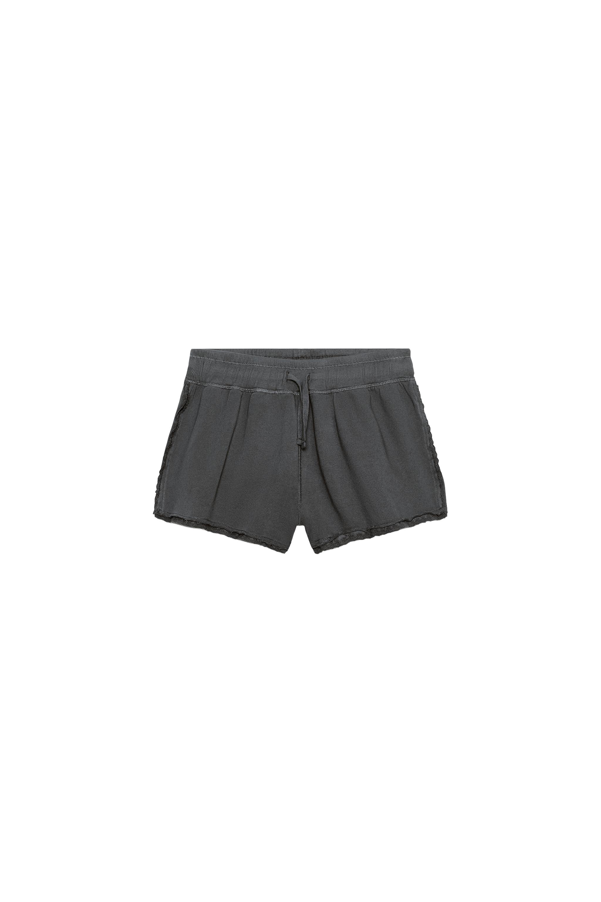 WASHED LACE SHORTS - Blue / Grey | ZARA United Kingdom