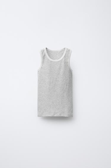 3-PACK OF PLAIN TOPS WITH TRIM DETAIL - Multicoloured by Zara - Image 1