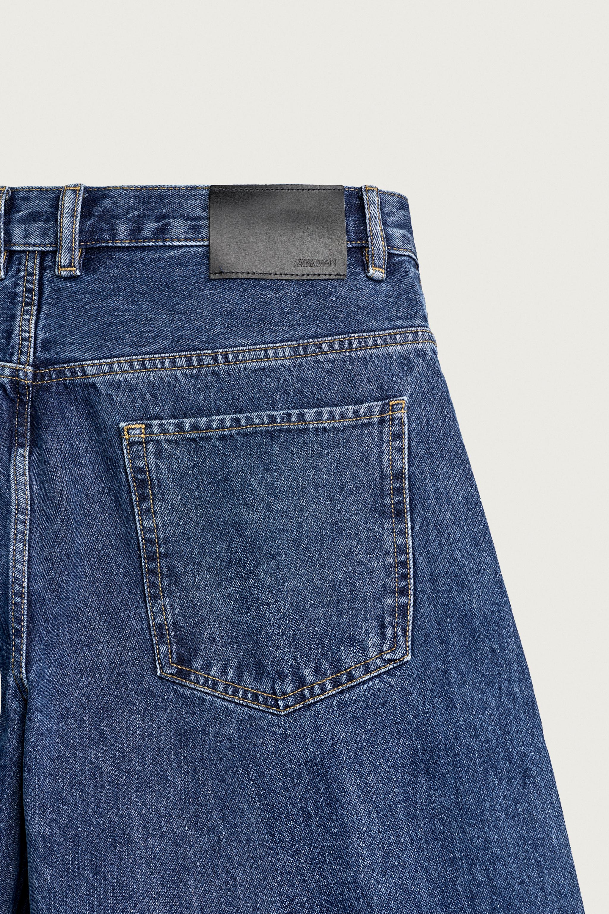 バルーンフィットデニムパンツ - ブルー | ZARA Japan / 日本