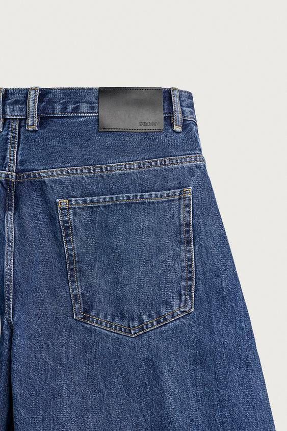 バルーンフィットデニムパンツ - ブルー | ZARA Japan / 日本