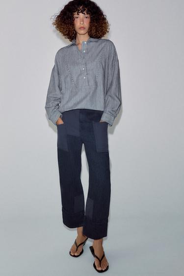 ZW COLLECTION STRIPED SHIRT - striped by Zara