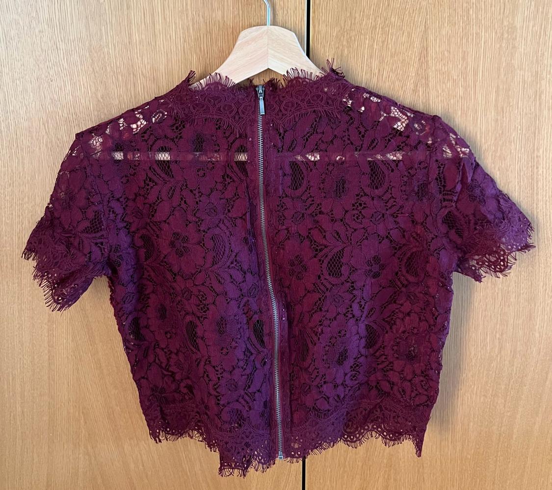 EMBROIDERED LACE TOP - Image 2