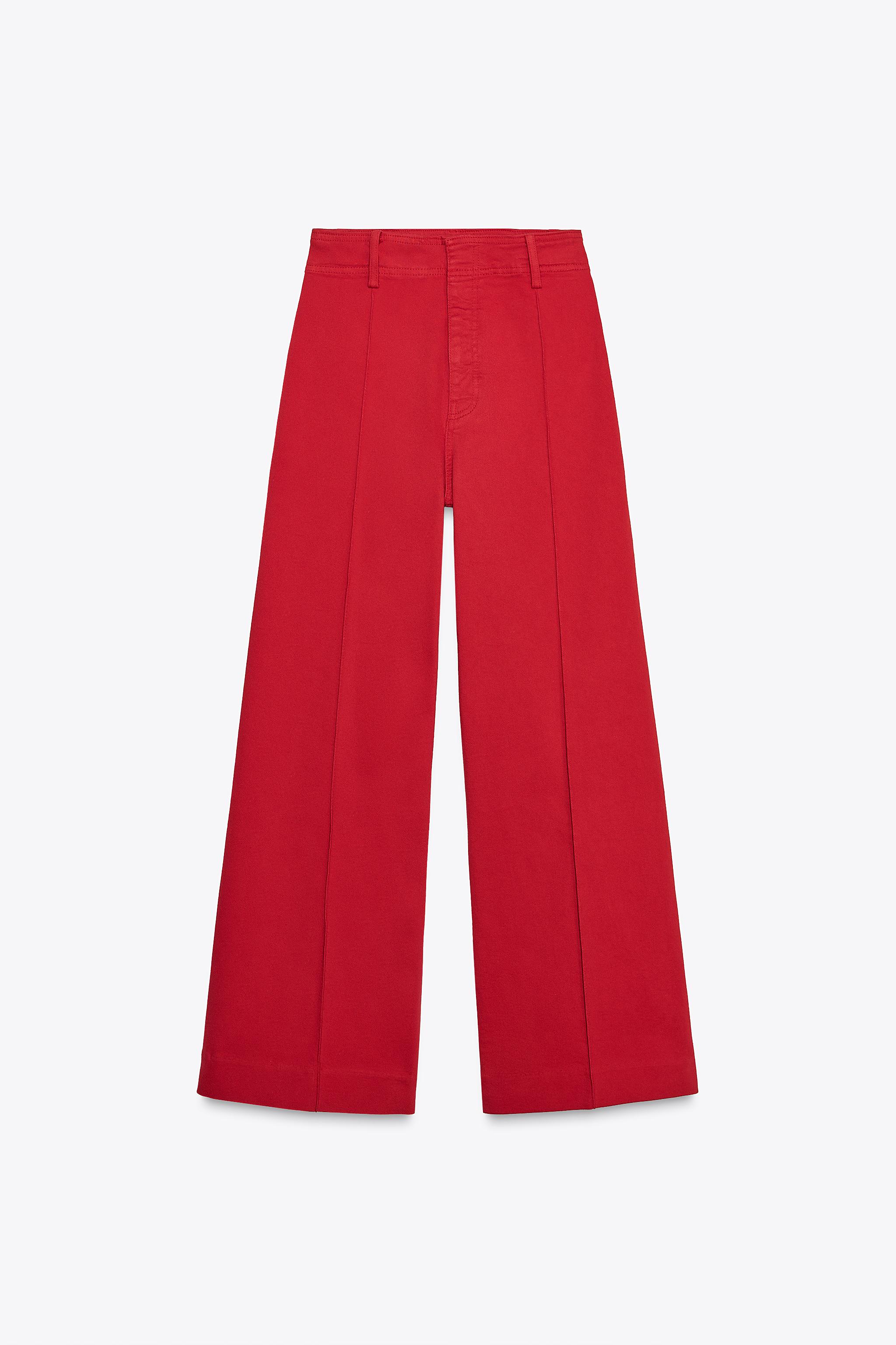 Zara + ZW Premium Wide Leg Jeans