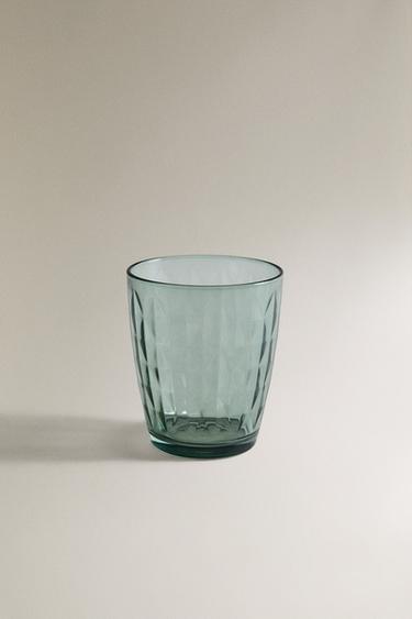 POHÁREK S DIAMANTOVÝM RELIÉFEM - Modrá od Zara - Obrázek 0