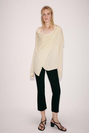 CHAQUETA FLUIDA PUNTO FINO - Arena de Zara
