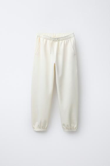 بنطلون JOGGER انسيابي - خَام الخاص بـ Zara - صورة 0