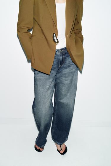 FITTED BLAZER WITH GOLDEN HARDWARE - Oil by Zara - Image 3