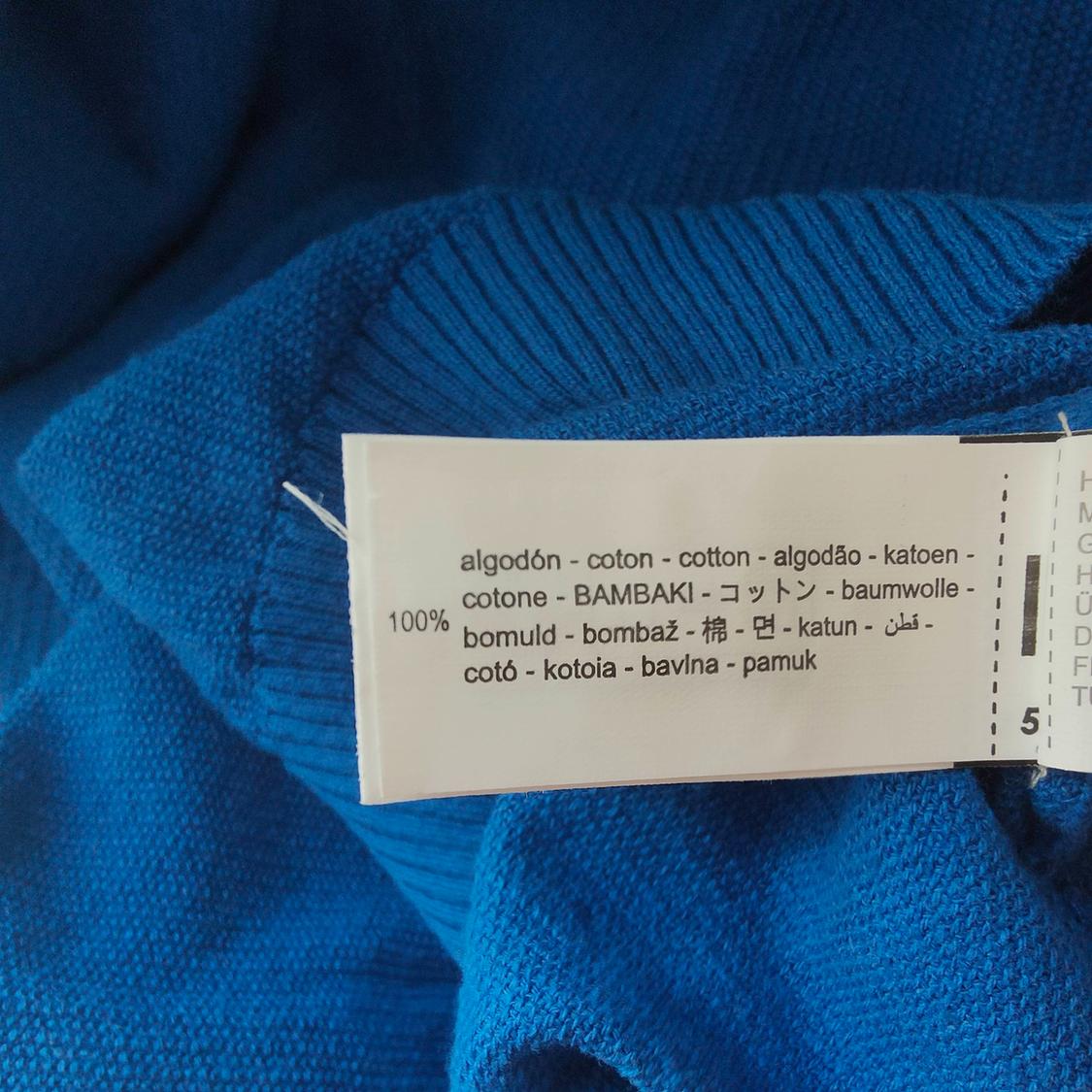 POLO BLU IN COTONE - Image 4