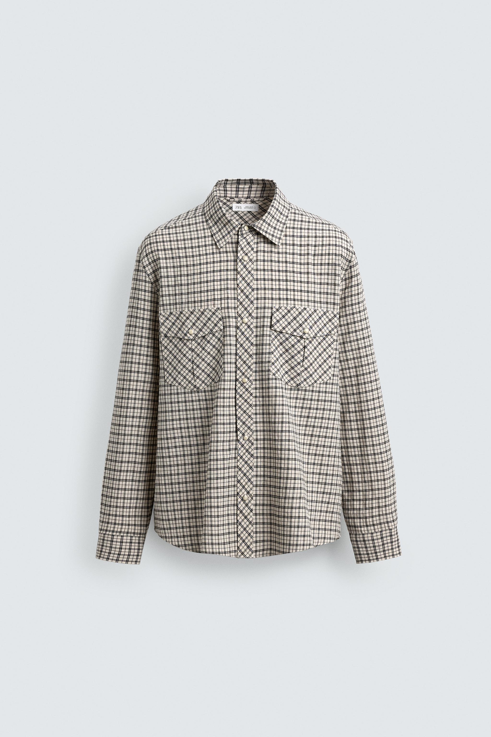 CHEMISE RELAXED FIT À CARREAUX