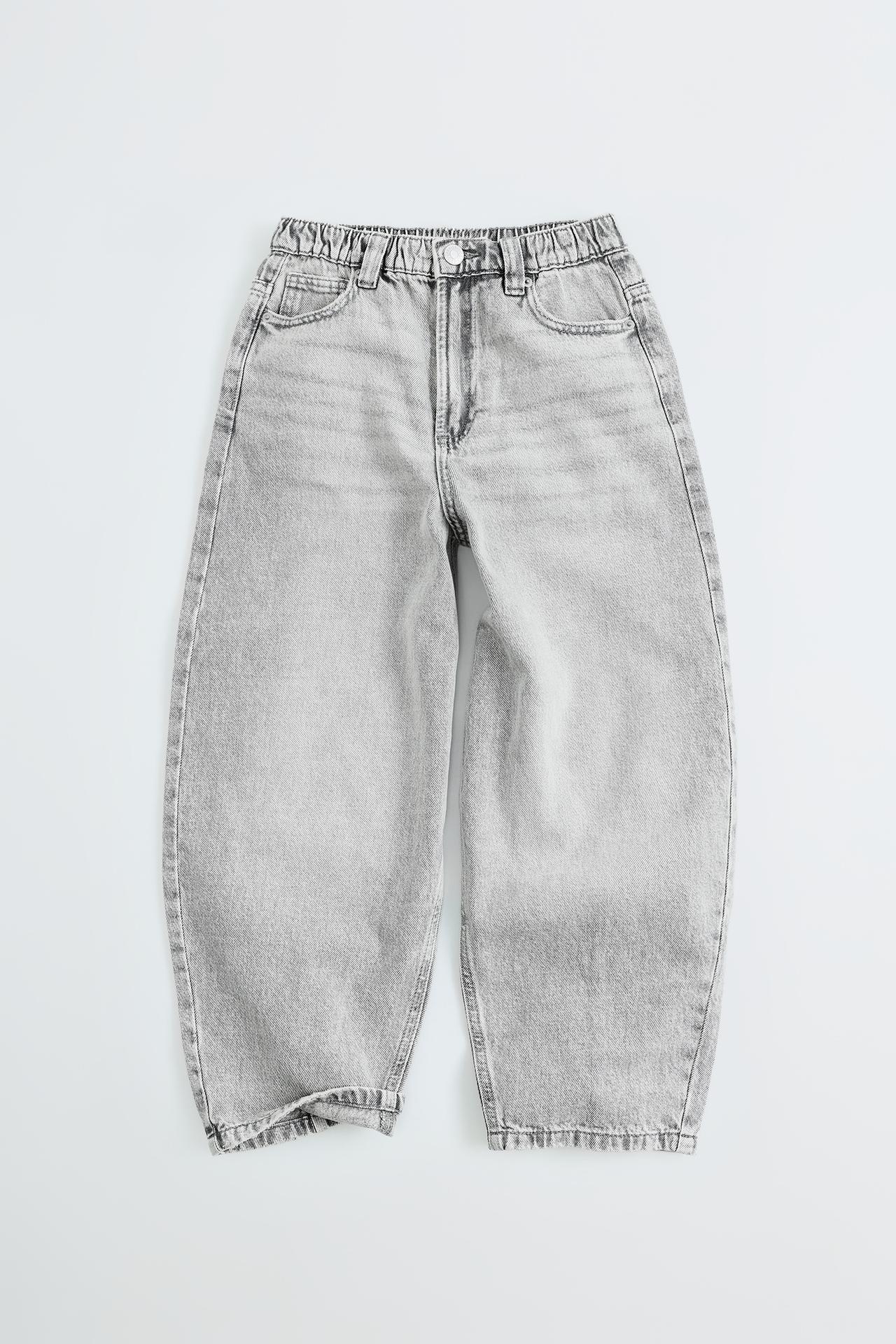 BALLOON JEANS — Gray