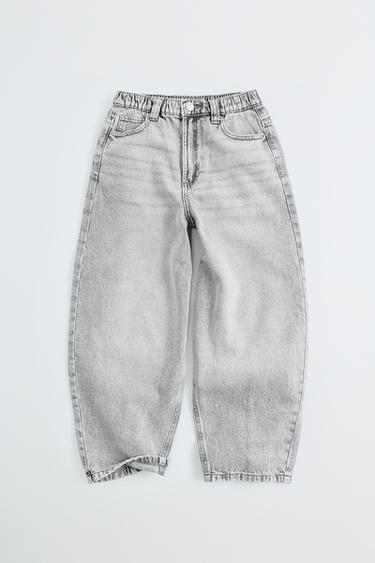 BALLOON JEANS - Grey by Zara