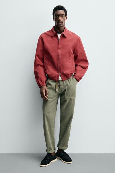 CHAUSSURES CASUAL EN CUIR - Noir de Zara - Image 1