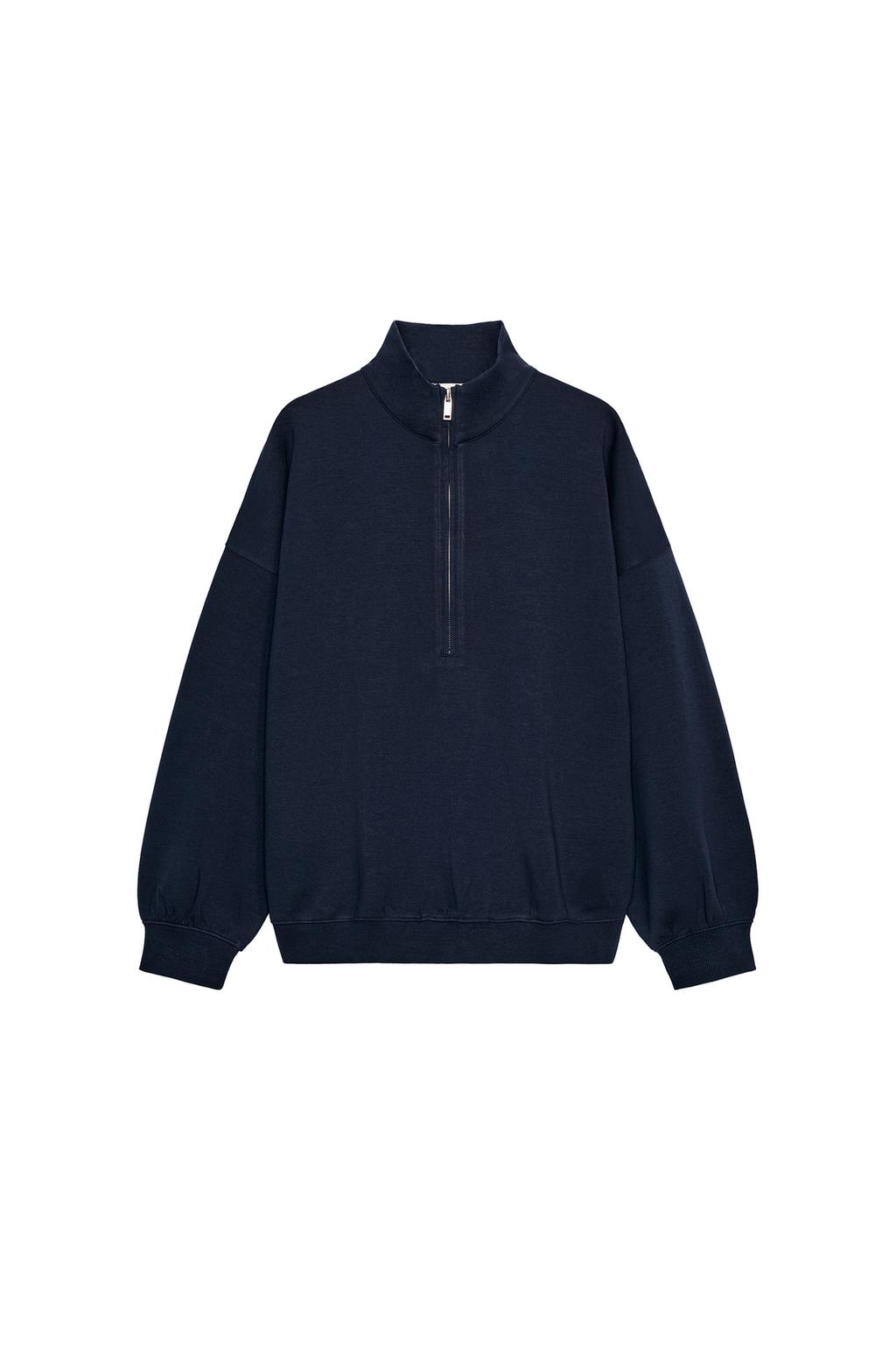 OVERSIZED ZIP-UP SWEATSHIRT - image 3