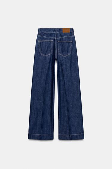 JEANS Z1975 STRAIGHT HIGH-WAIST - Mid-blue by Zara - Image 6