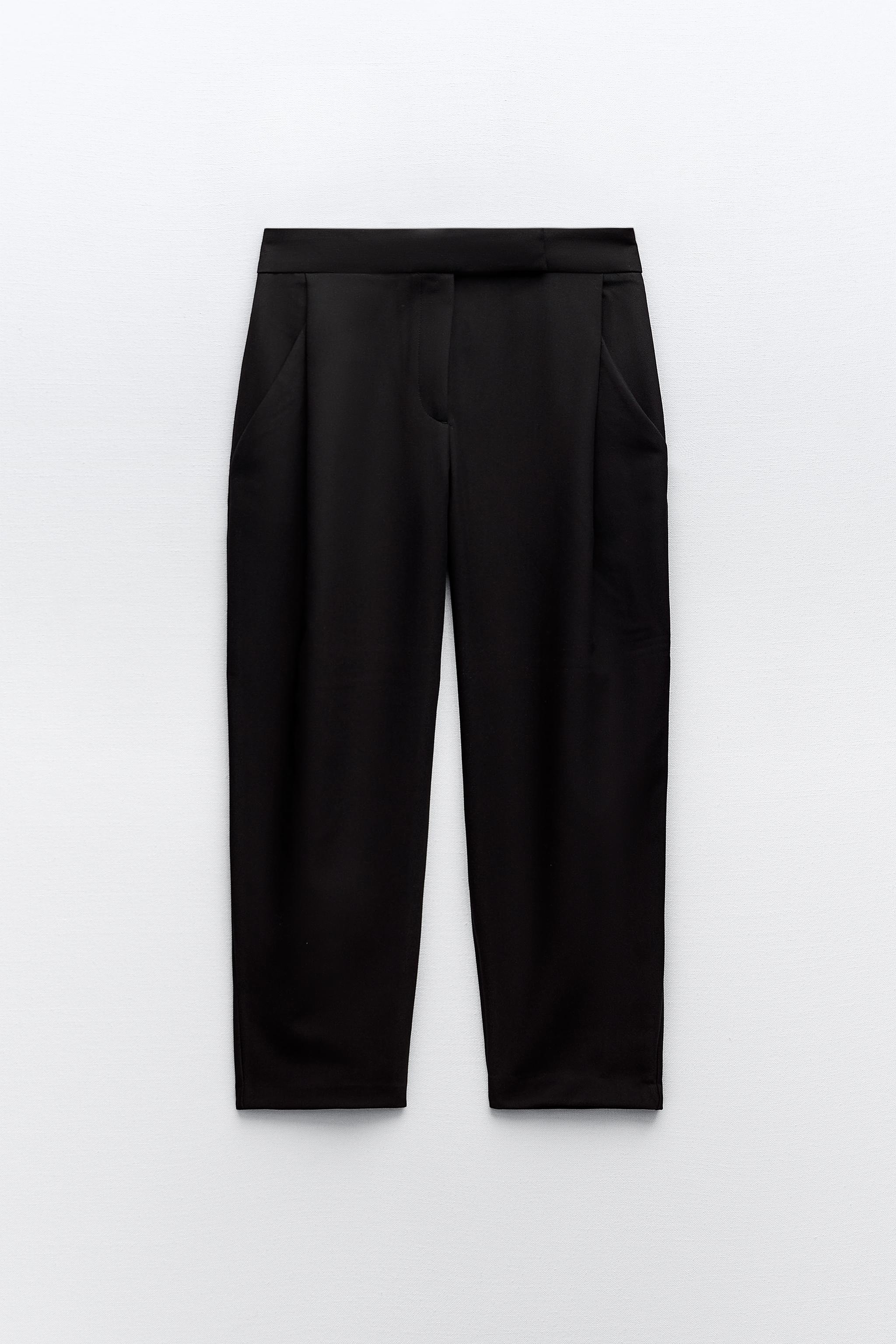FLARED POCKET PANTS ZW COLLECTION - Black