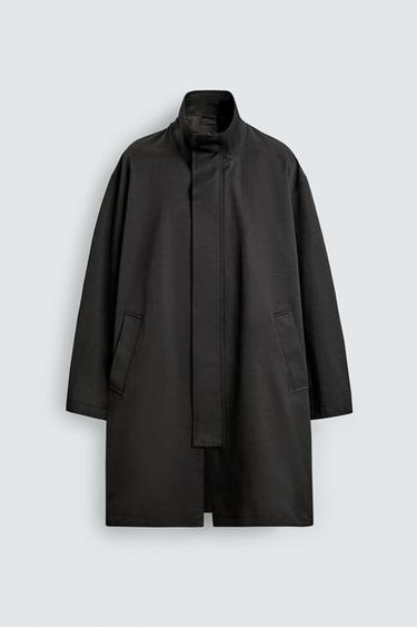 RELAXED FIT PARKA - Black by Zara