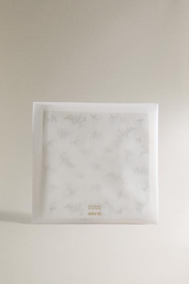 PACK OF PAPER CHRISTMAS BRANCH NAPKINS (PACK OF 20) - Golden by Zara - Image 3