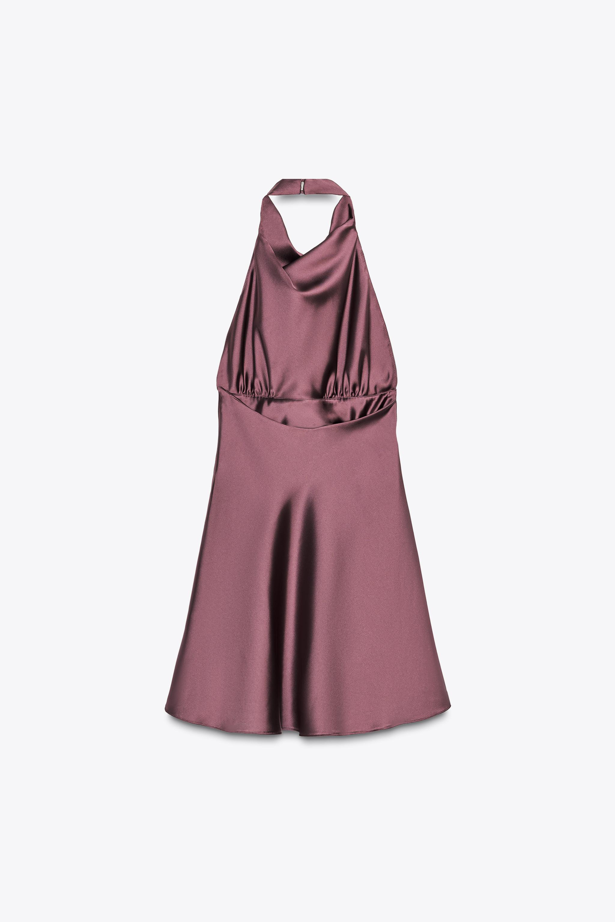 レディースホルターネックドレスワンピース | ZARA 日本